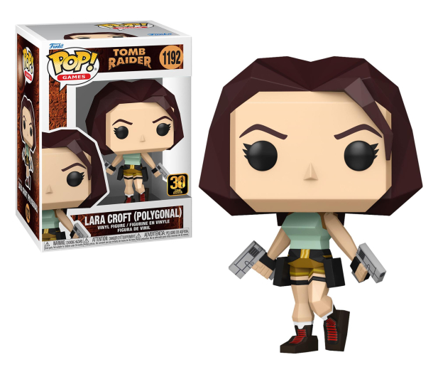 Funko POP POP Games: Tomb Raider - Lara Croft (Polygon) - 1547063 - zdjęcie